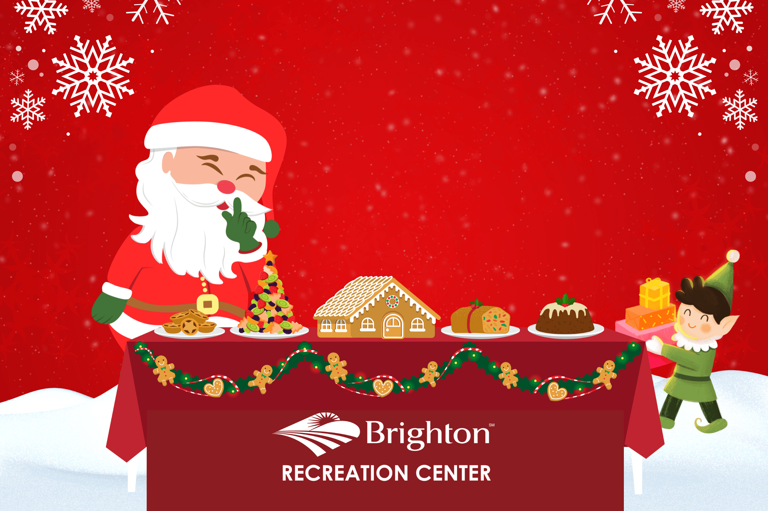 Decorative Image Breakfast with Santa 2 (2600 x 1733 px)