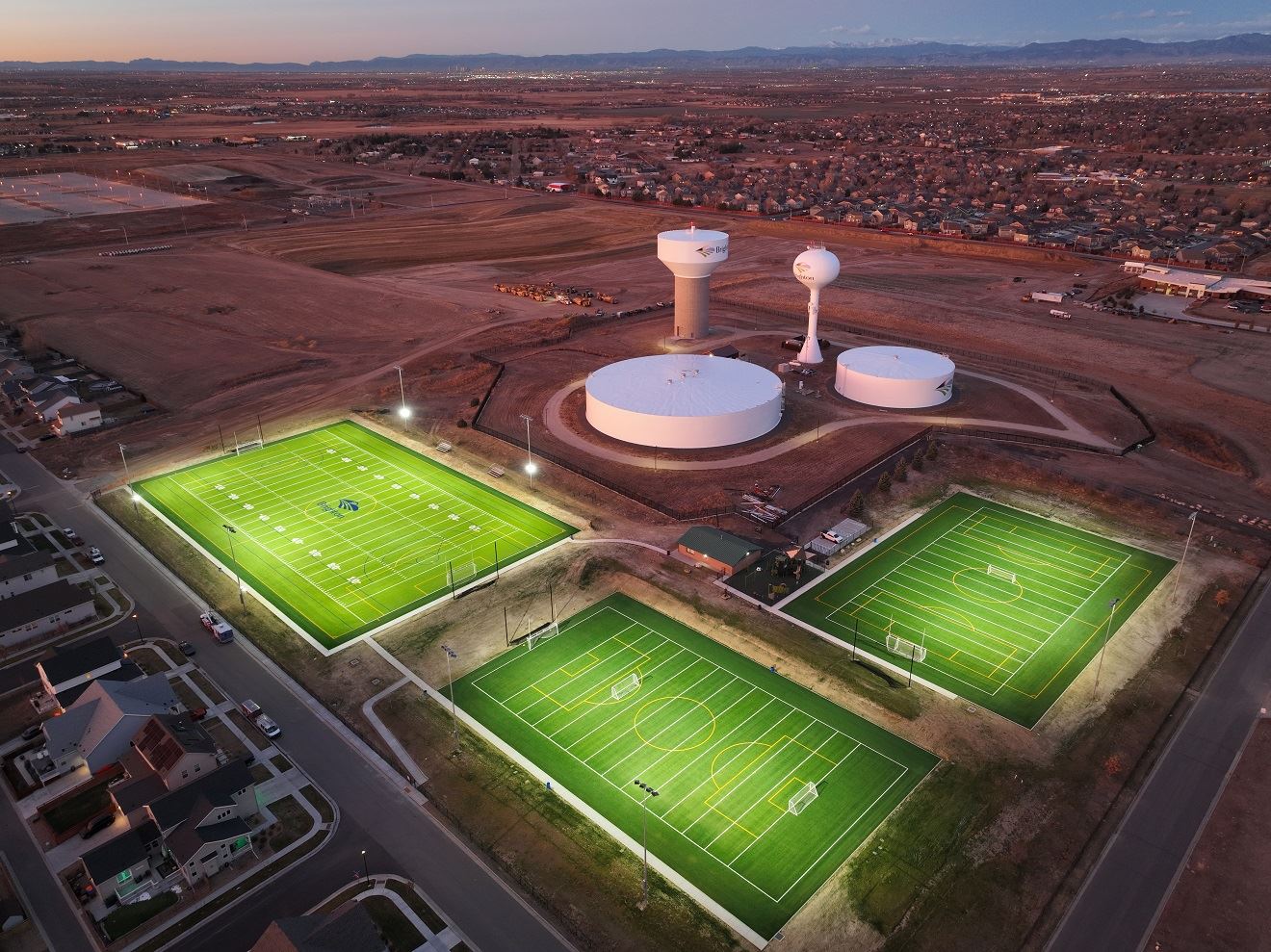 Water Tower Park artificial fields