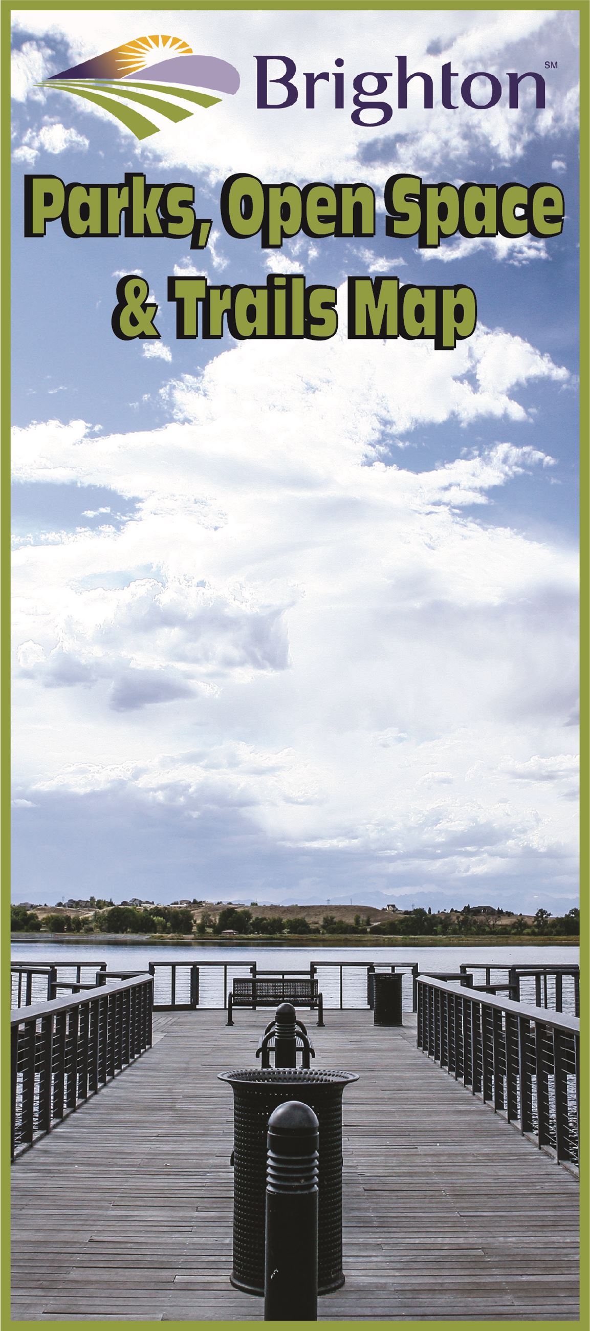 Parks, Trails and Open Space map front cover 2018 Opens in new window