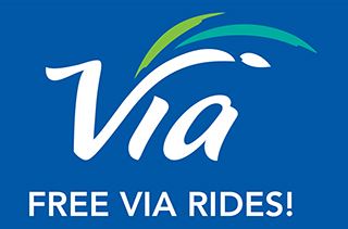 VIA free rides 2022 posting Opens in new window