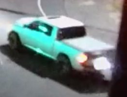 Silver Dodge Ram pickup truck