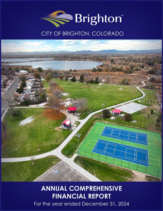 Cover page of City of Brighton 2024 Annual Comprehensive Financial Report