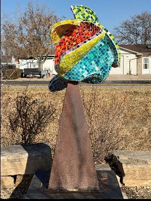 Bill Bunting's sculpture, The Vine