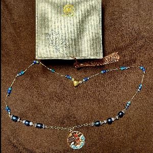 Flying Koi Homemade Necklace